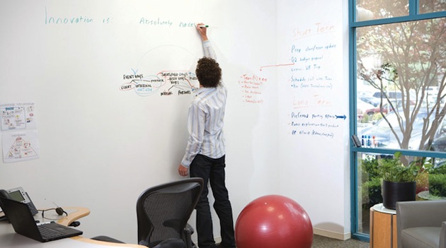 Writing on the walls with white-board paint - Alltop Viral
