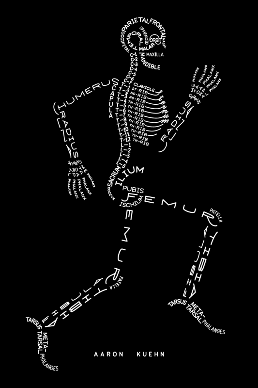 http://aaronkuehn.com/art/skeleton-typogram