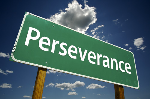 Perseverance Road Sign