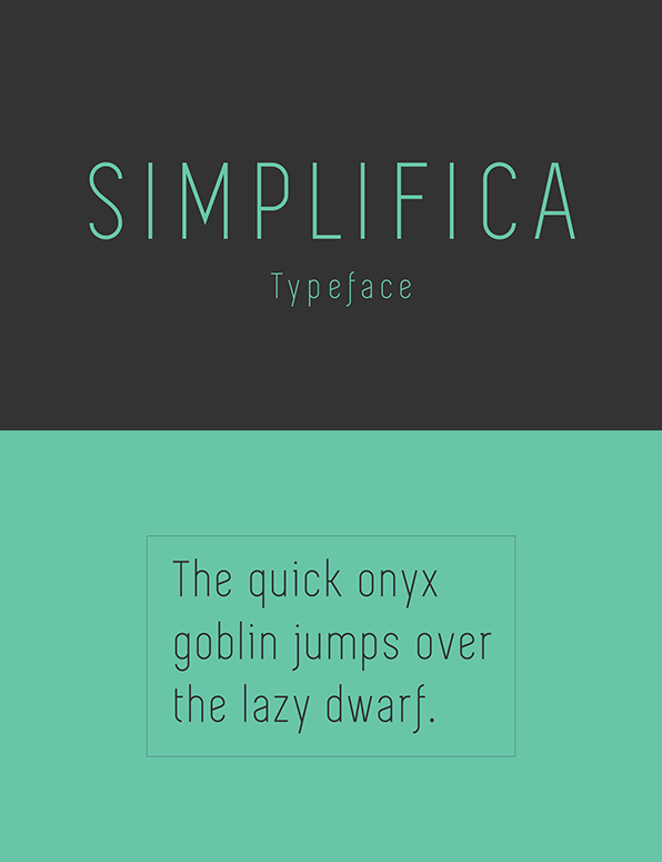 simplifica-free-font-662x861